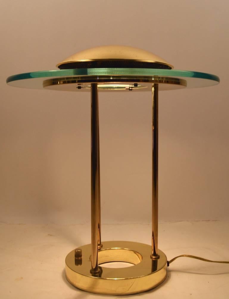 Hollywood Regency Sonneman for Kovacs Gordon Gekko Lamp