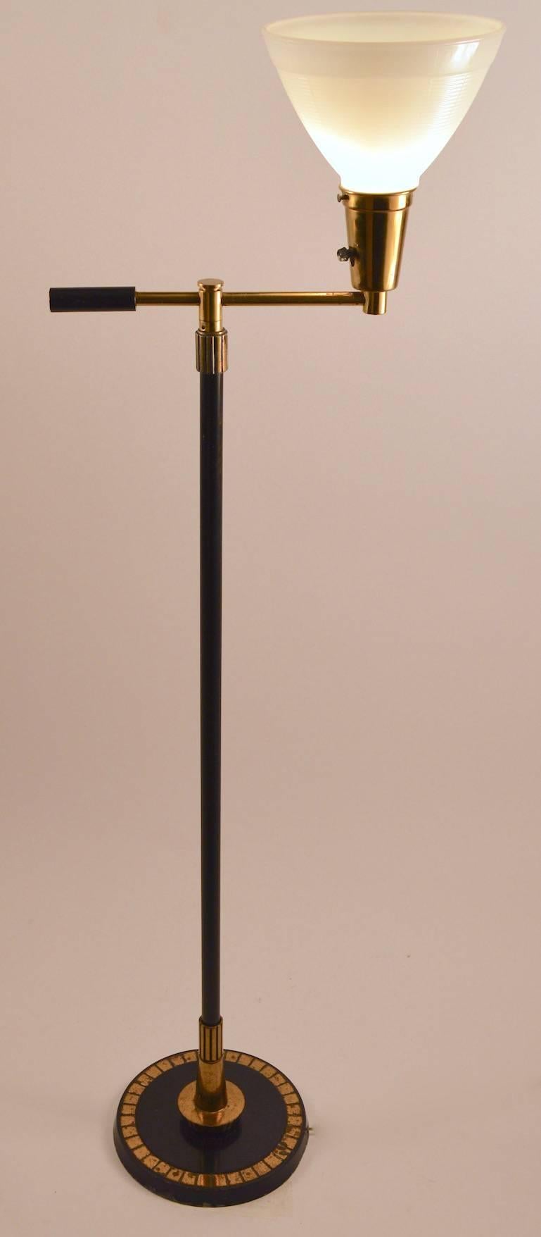 mid century floor lamp