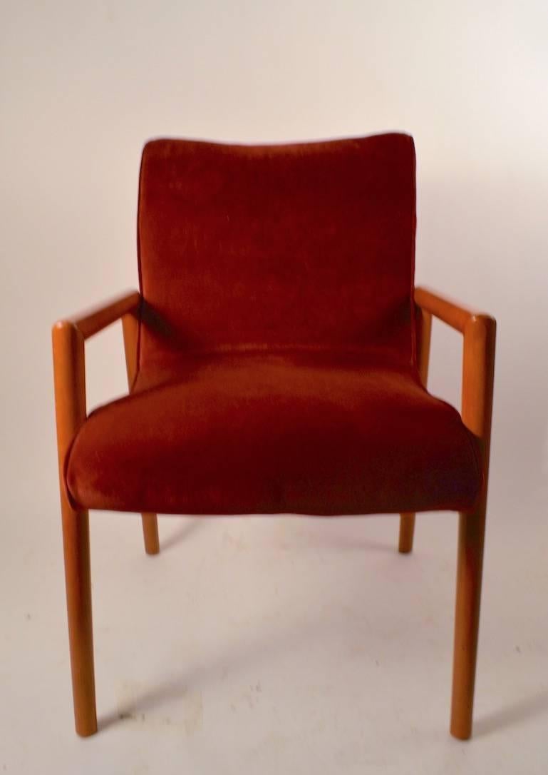 Mid-Century Modern Set of Four Dining Chairs Russel Wright for Conant Ball