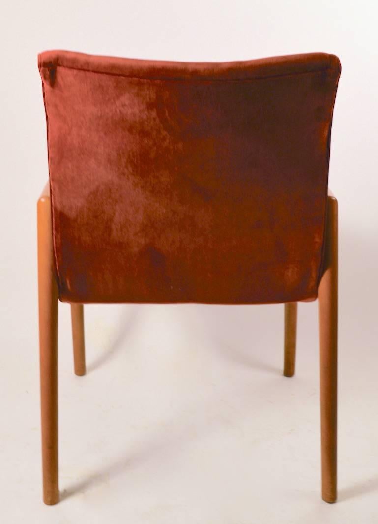 Set of Four Dining Chairs Russel Wright for Conant Ball In Excellent Condition In New York, NY