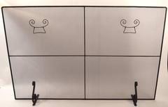 Large Fireplace Screen Spark Guard