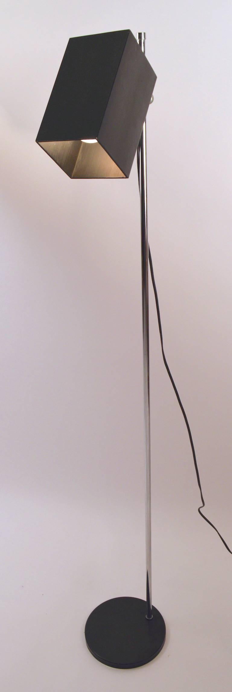 Late 20th Century Sonneman for Kovacs Adjustable Floor Lamp