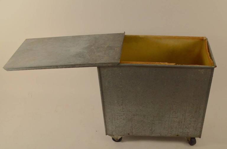 Vintage Industrial Storage Bin at 1stDibs industrial storage bins