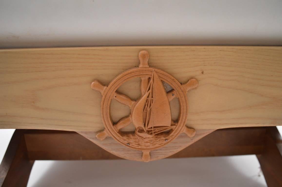 nautical rocking chair