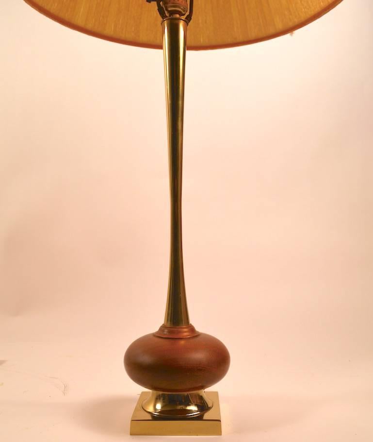 Metal Mid-Century Lamp by Laurel