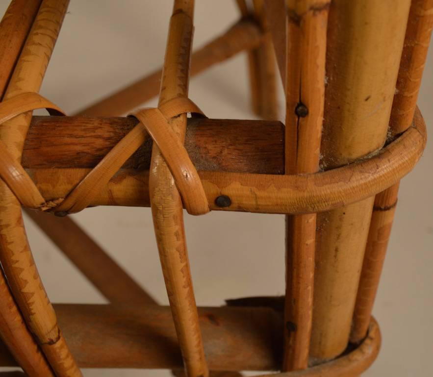 Pair of Bamboo Chairs 1