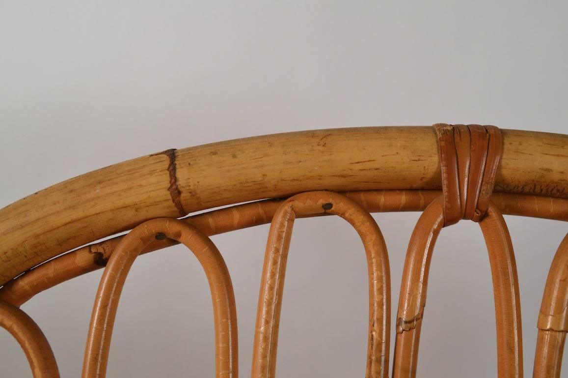 Pair of Bamboo Chairs 2
