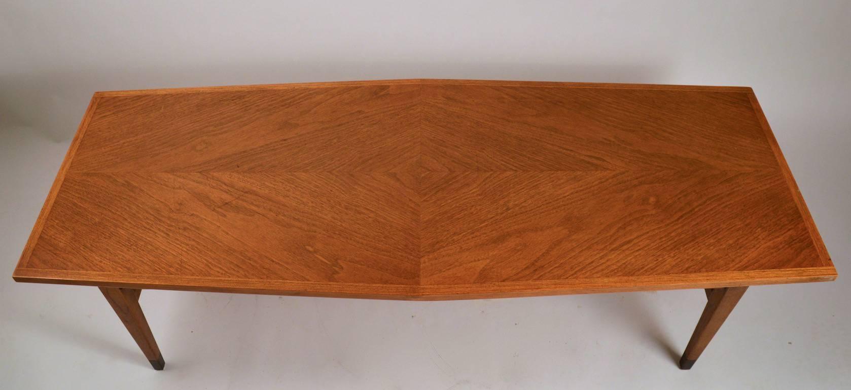 American Six Sided Mid-Century Coffee Table