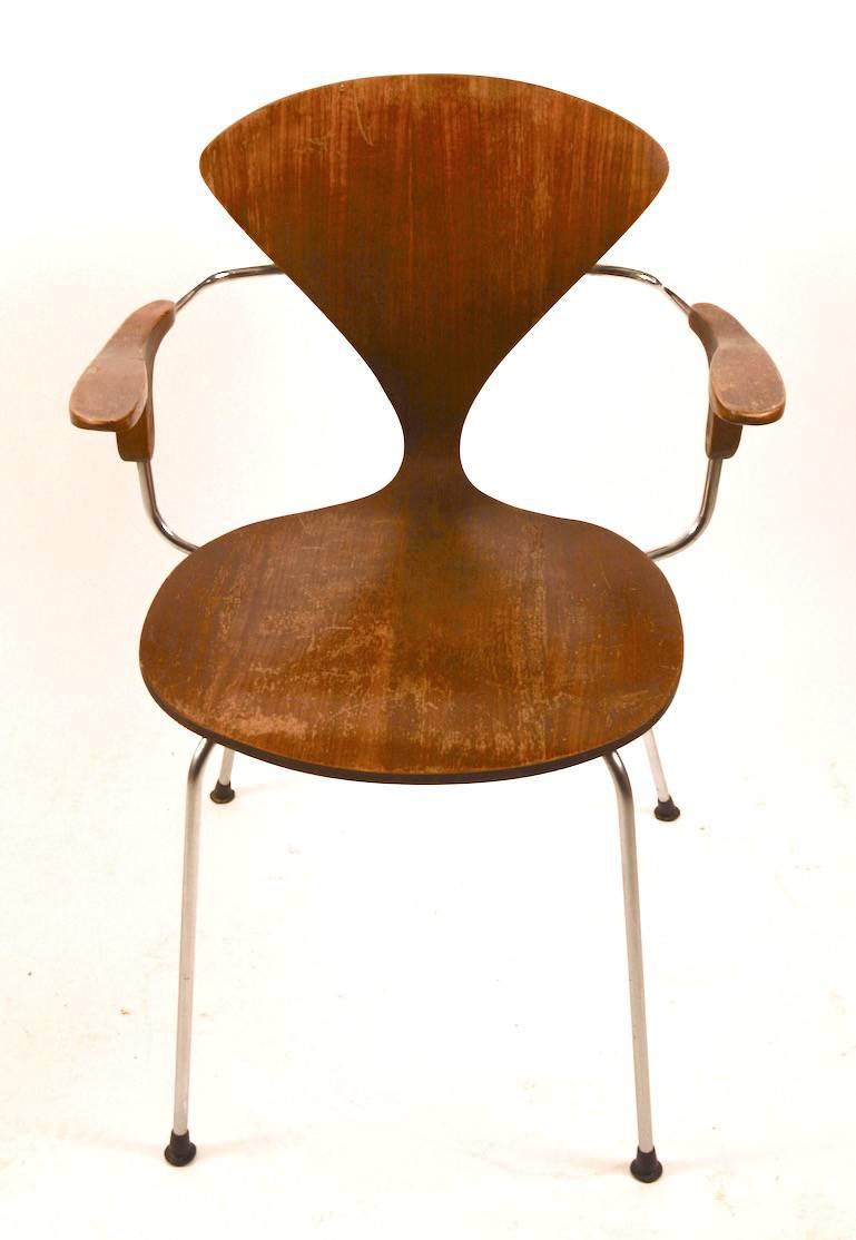 Possibly Unique Armchair Attributed to Cherner For Sale 2