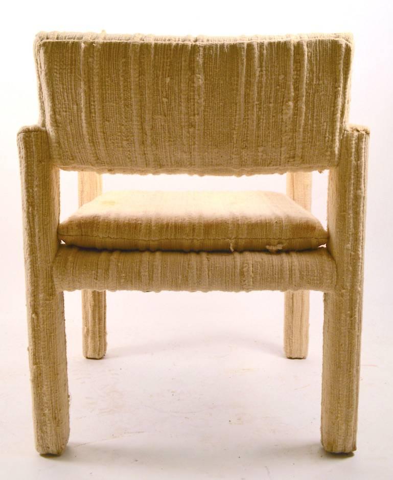 Post-Modern Set of Eight Thayer Coggin Milo Baughman Dining Chairs