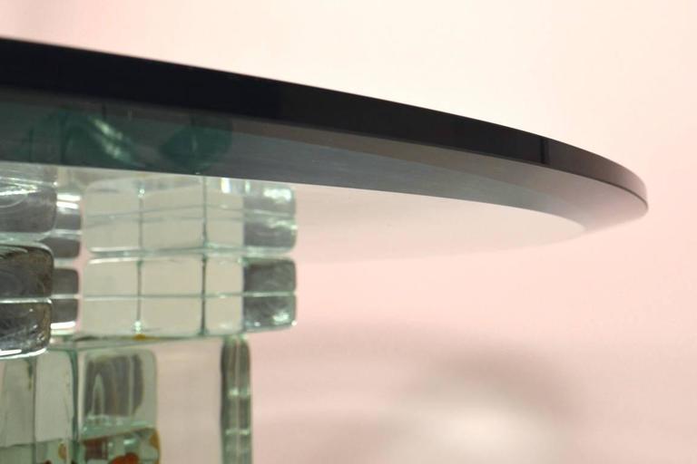Glass Block Coffee Table at 1stDibs glass block table, glass brick