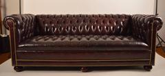 Classic Leather Chesterfield Sofa xxx
