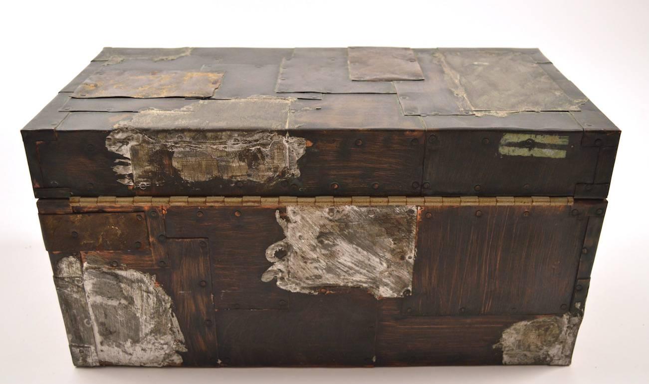 American Brutalist Box by Paul Evans