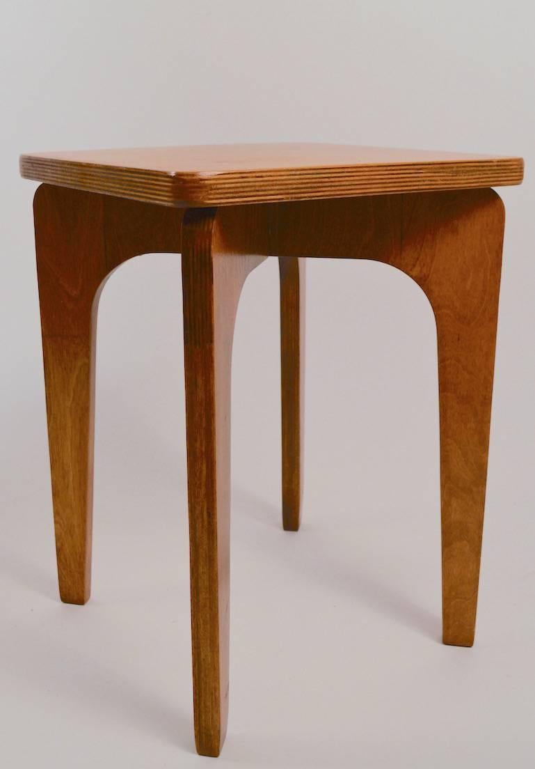 Russian Constructivist Plywood Table Made in Russia