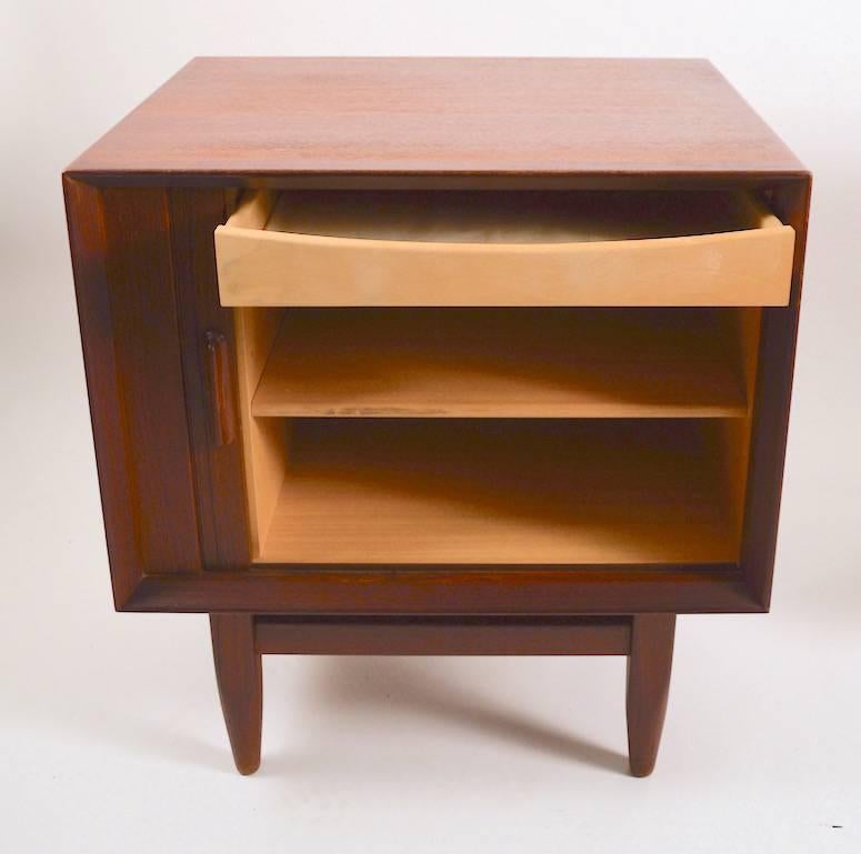 Scandinavian Modern Pair of Falster Nightstands