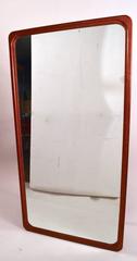 Danish Modern Teak Frame Mirror by Falster