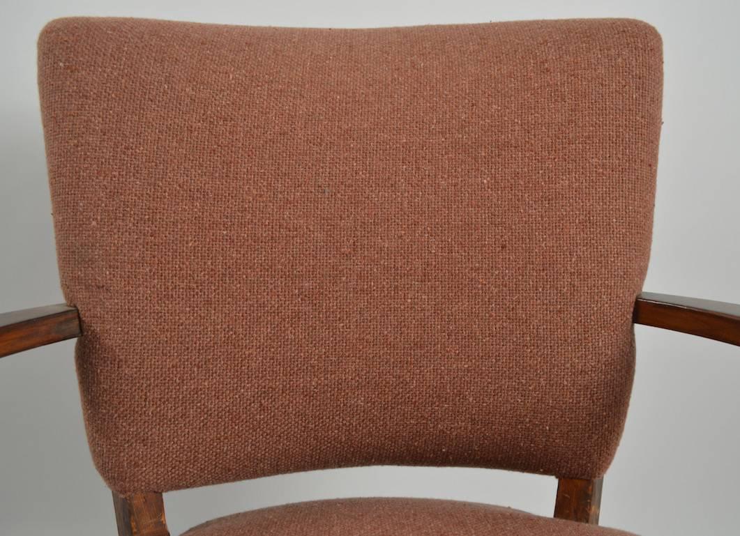 American Stylish Pair of Armchairs For Sale