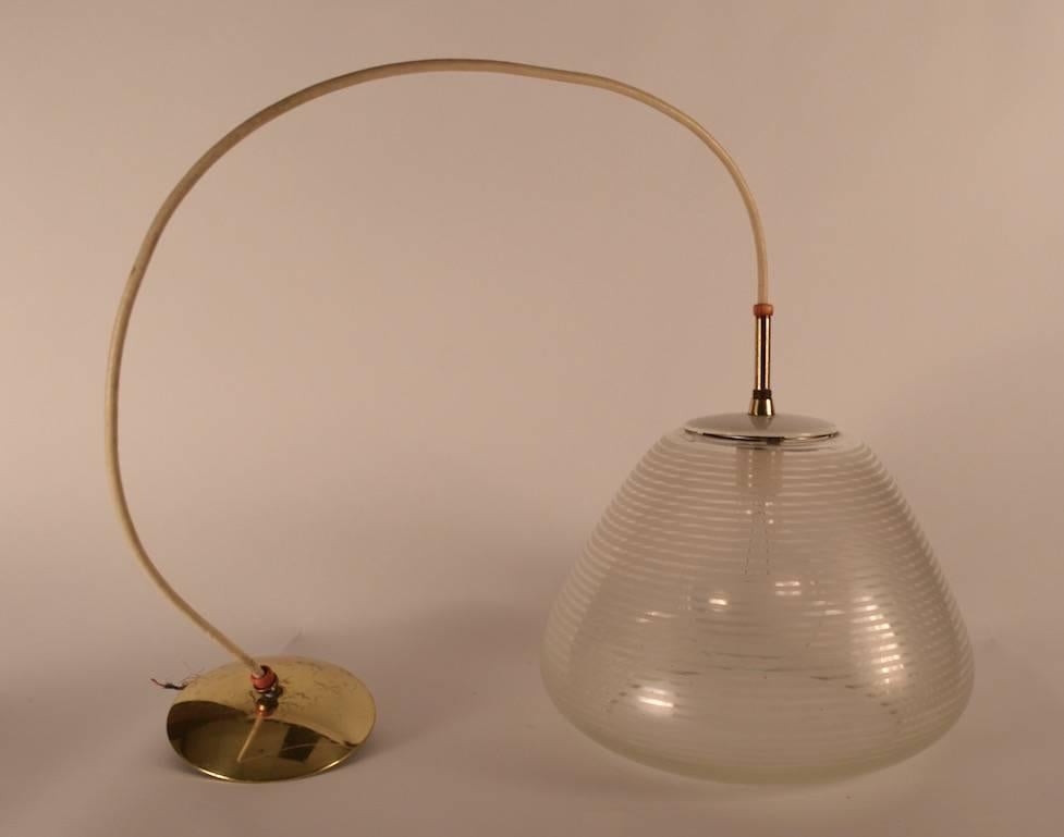 Mid-Century Modern Pair of Gerald Thurston Lightolier Fixtures For Sale