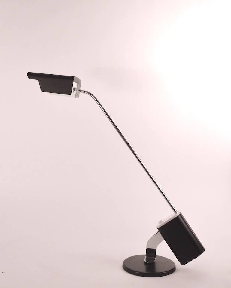Metal  Modernist Adjustable Italian Desk Lamp for Mutual Sunset Lamp Manufacturing Inc