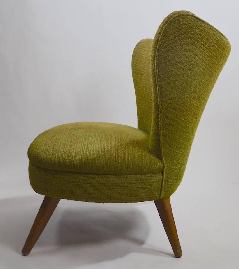 American Dramatic Mid-Century Lounge Chair by Heywood Wakefield