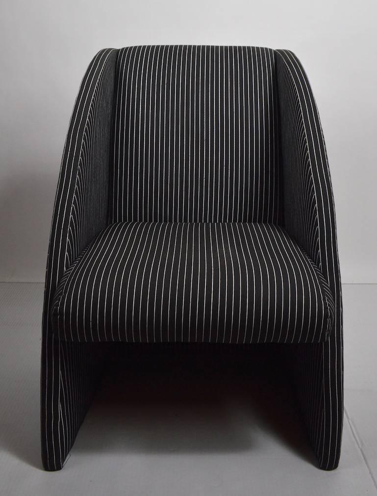 Postmodern Chair by Thayer Coggin In Good Condition For Sale In New York, NY