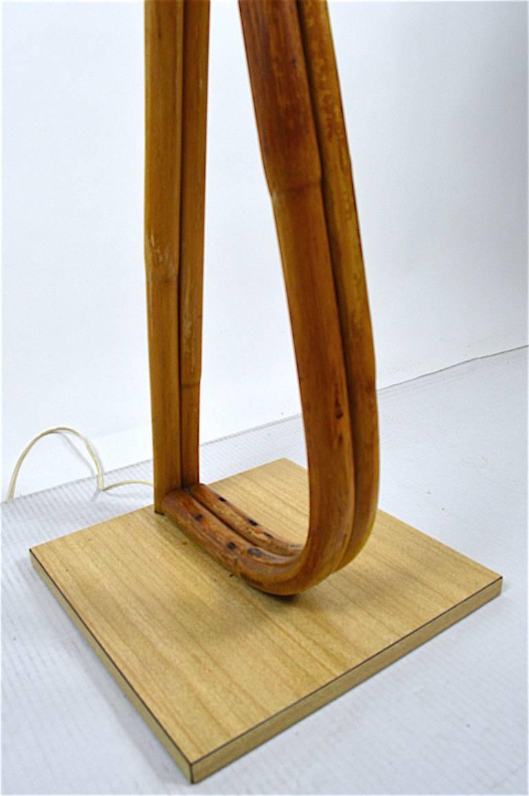 Bamboo Floor Lamp For Sale 1