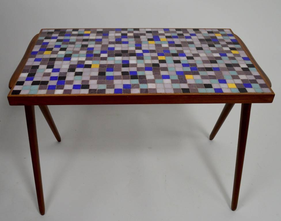 Kagan Dreyfuss Mosaic Tile Top Table 1
