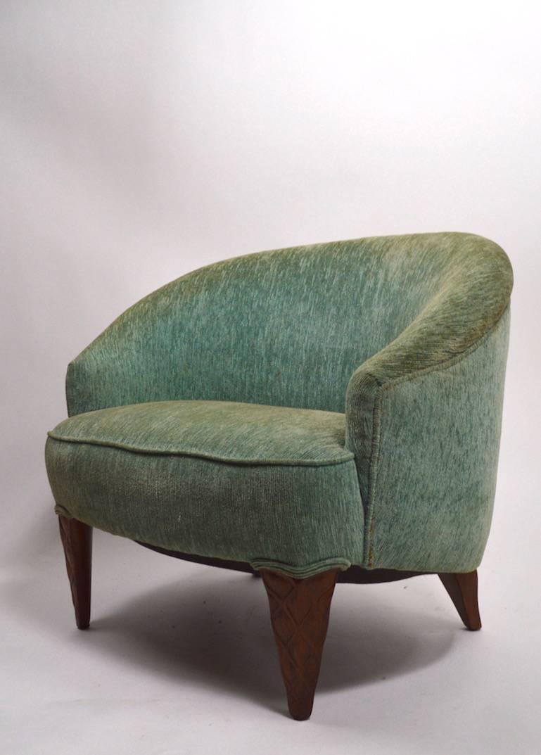 Fine Pair of Wormley for Dunbar Janus Chairs 1
