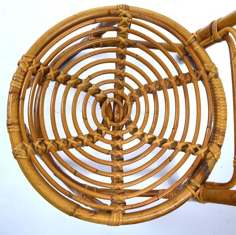 Bamboo bottom chairs
