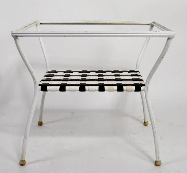 Pair of Brown Jordan Side Tables For Sale at 1stDibs