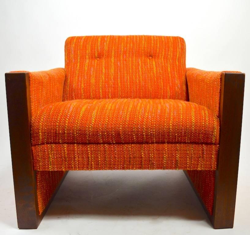 Modernist Club Chair by Gunlocke 1