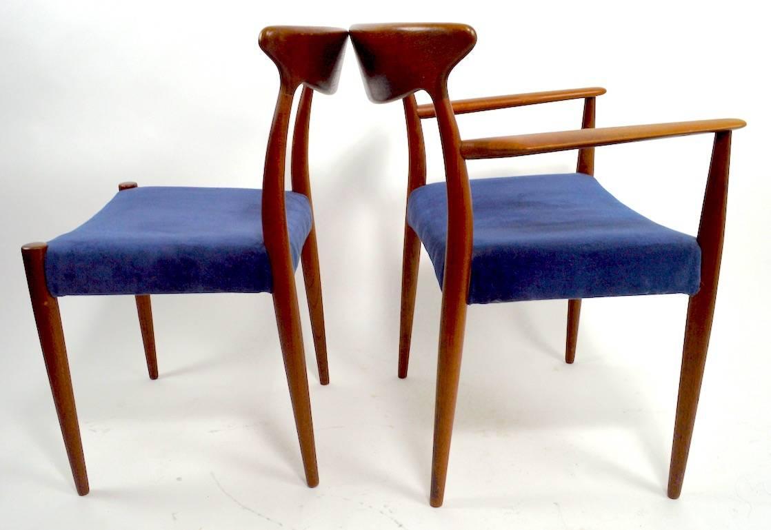 20th Century Set of Eight Arne Hovmand Olsen Dining Chairs