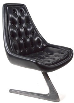 Chromcraft Sculpta Unicorn Chair, Pair Available