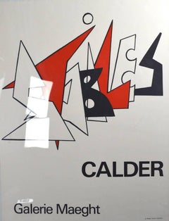 Galerie Maeght Calder Poster "Stabiles"