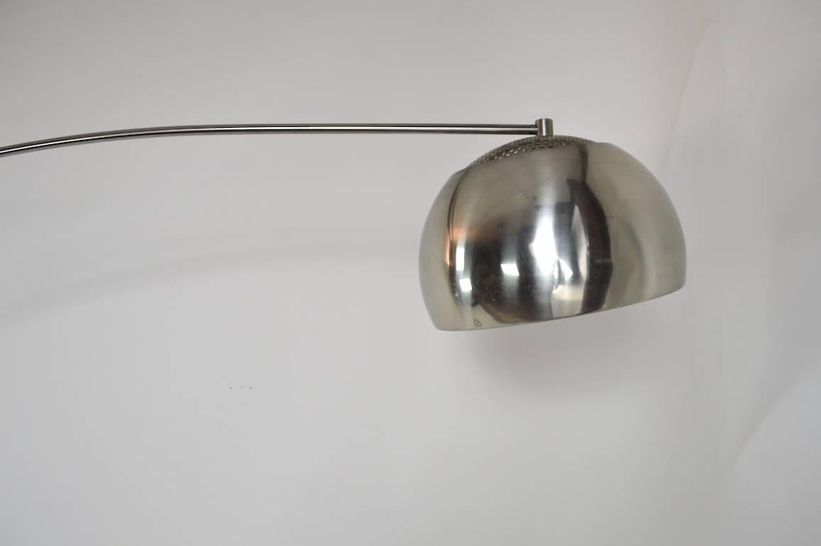 Mod Chrome Arc Lamp 1