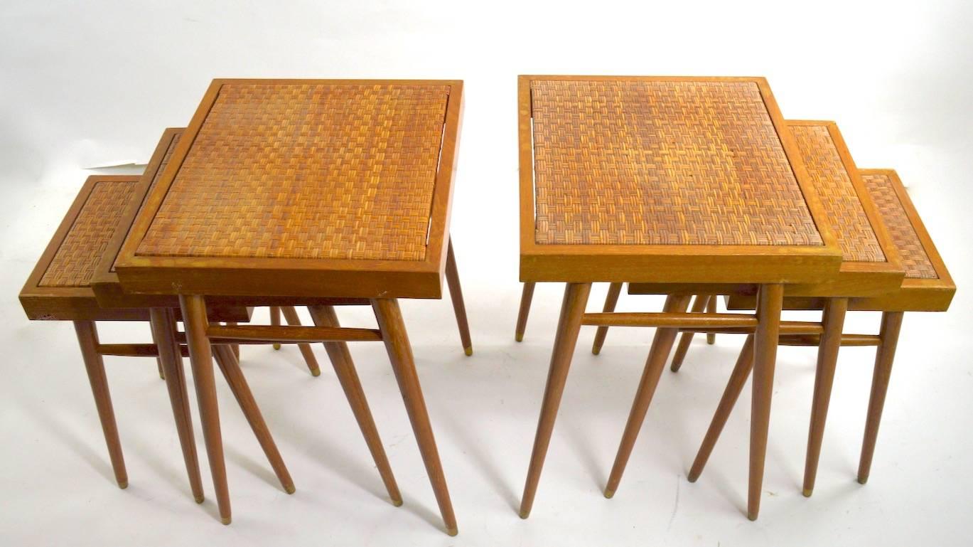 Pair of Nesting Stacking Tables 1