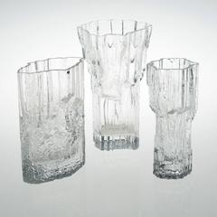 Set of Three Vases by Tapio Wirkkala, circa 1970