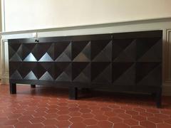 Black Credenza by De Coene, Belgium, circa 1970
