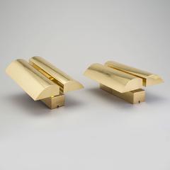 Pair of Brass Sconces by Fagerhult, Sweden, circa 1970