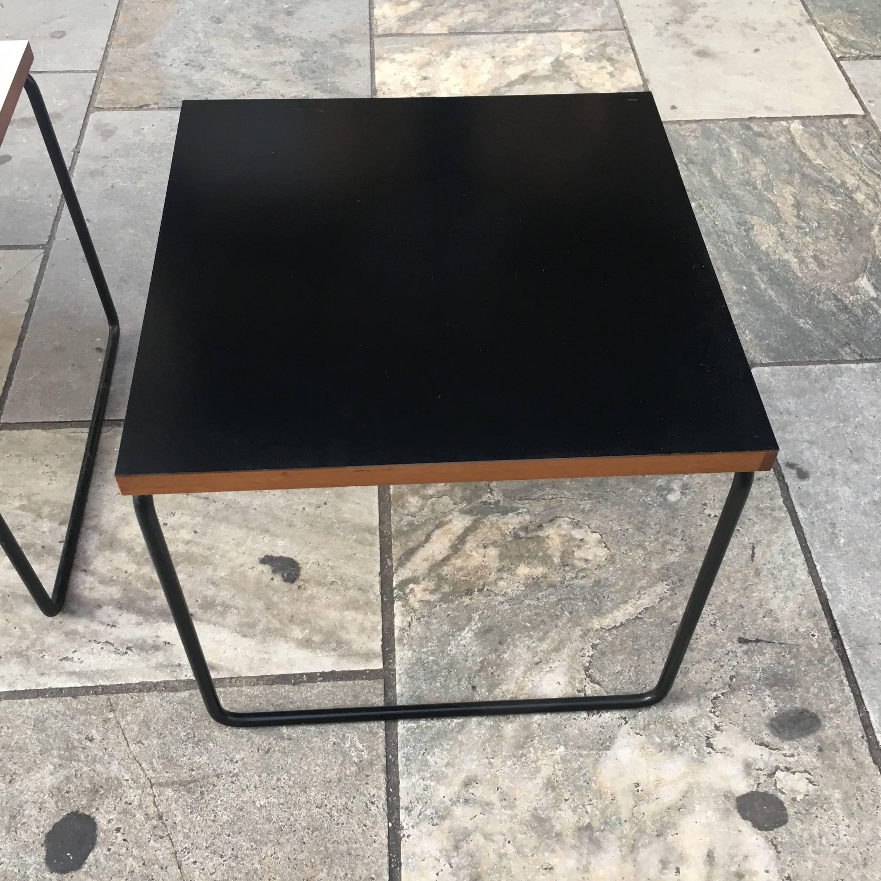 Mid-Century Modern Set of Side Table by Pierre Guariche, France, circa 1950 For Sale