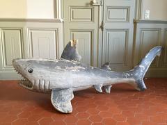 Unique Shark Sculpture, France, circa 1920