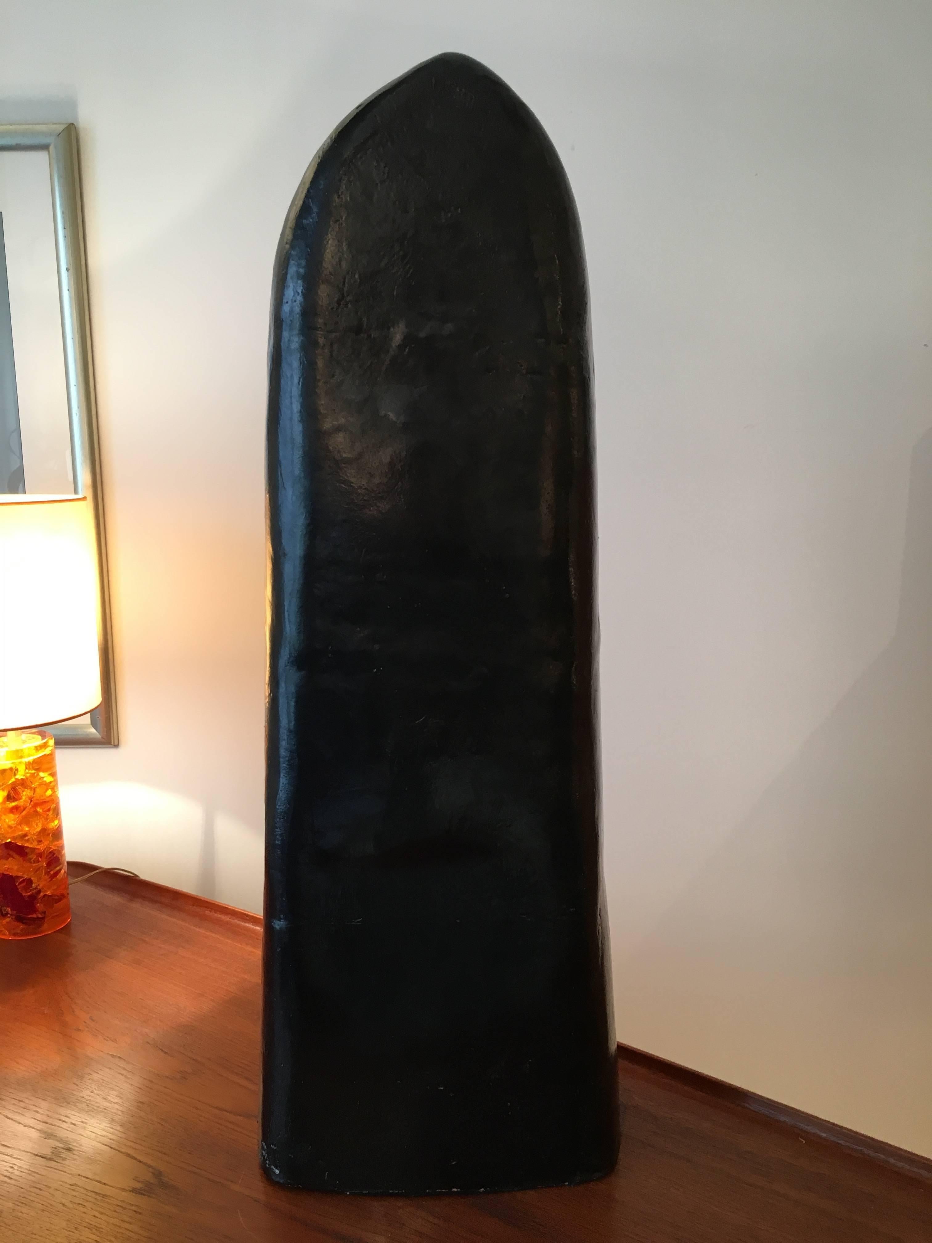 Earthenware Important Sculpture by Cloutier, France, circa 1960 For Sale
