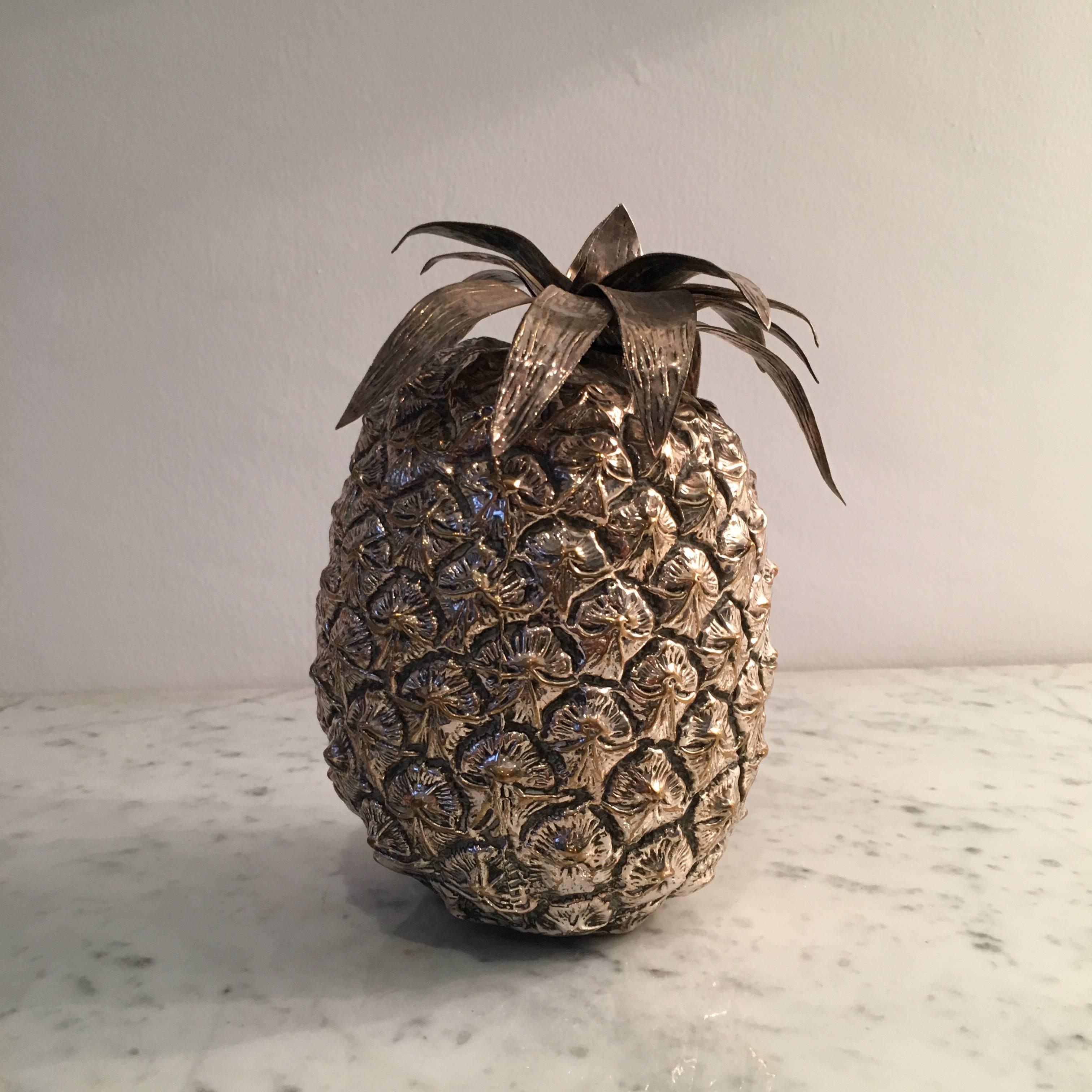 Italian Pair of Pineapple Sculpture by Mauro Manetti, Italy, circa 1960