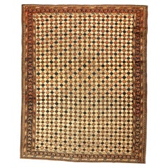 19th Century Antique Central Asian Ersari Rug