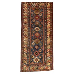 Antique Kazak Caucasian Rug  Runner