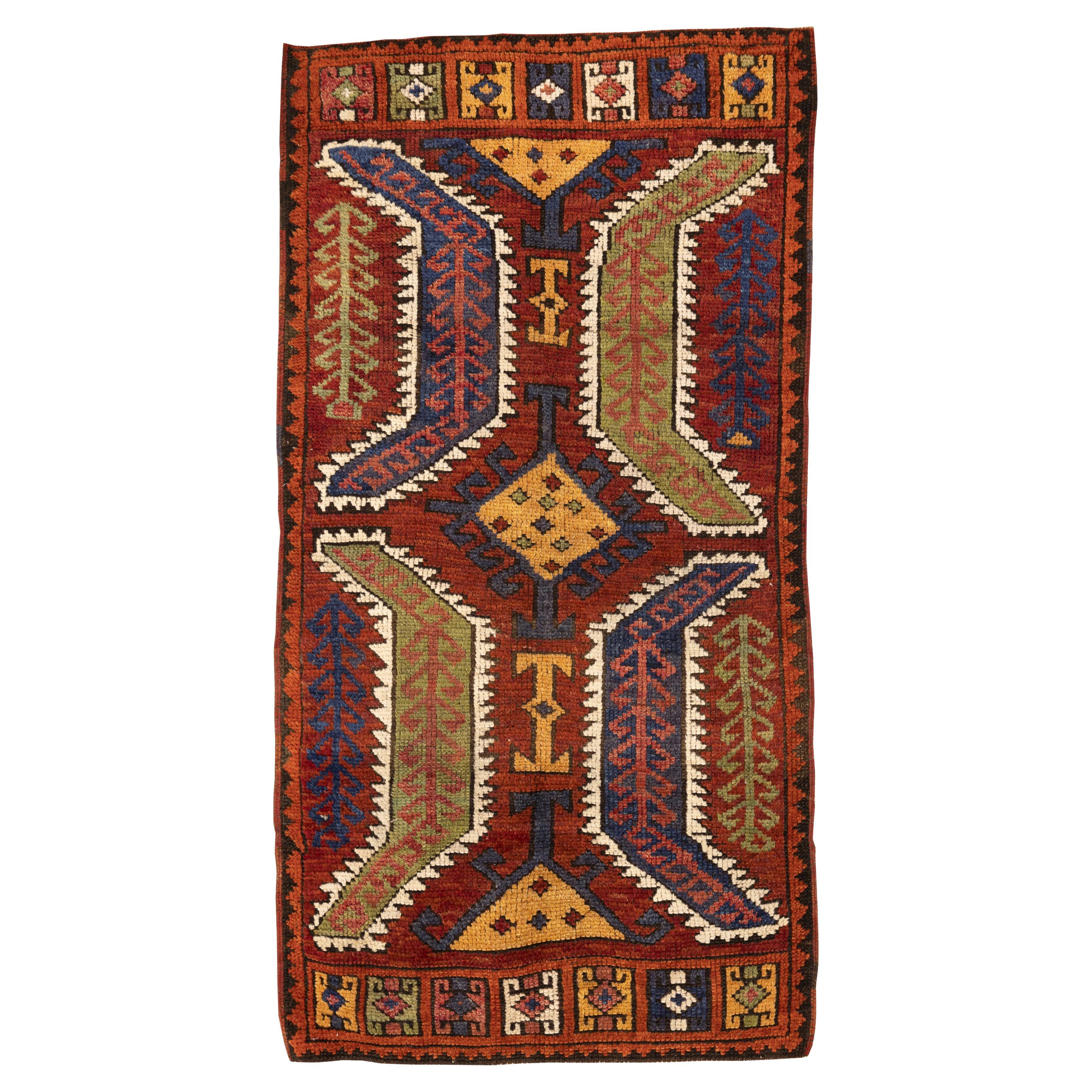 19th Century Antique Turkish Konya Rug