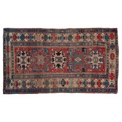 19th Century Antique Lesghi Caucasian Rug