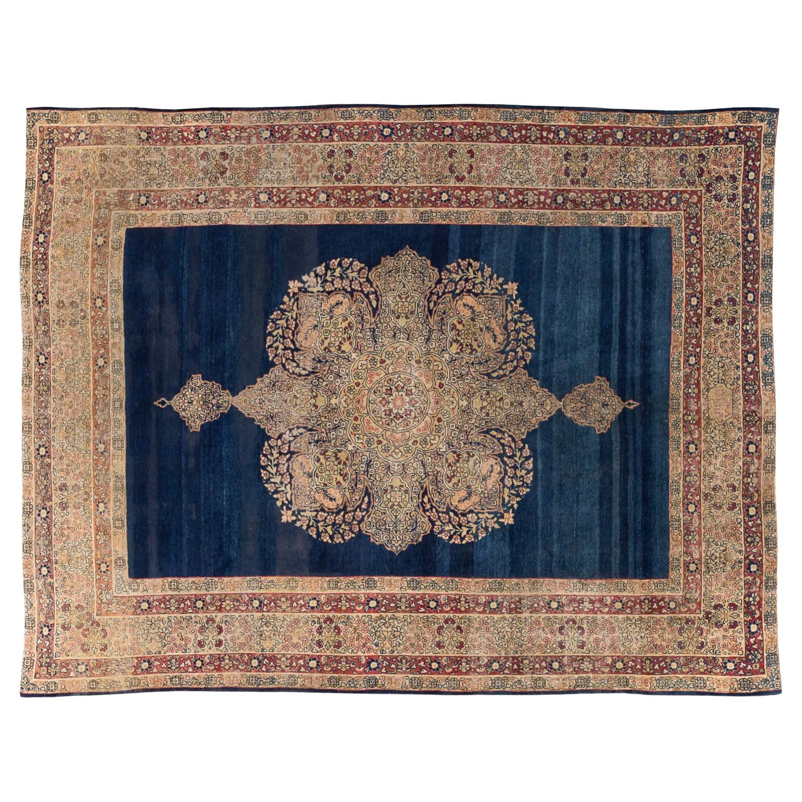 Antique Persian Kerman Carpet