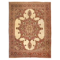 Antique Persian Tabriz Carpet
