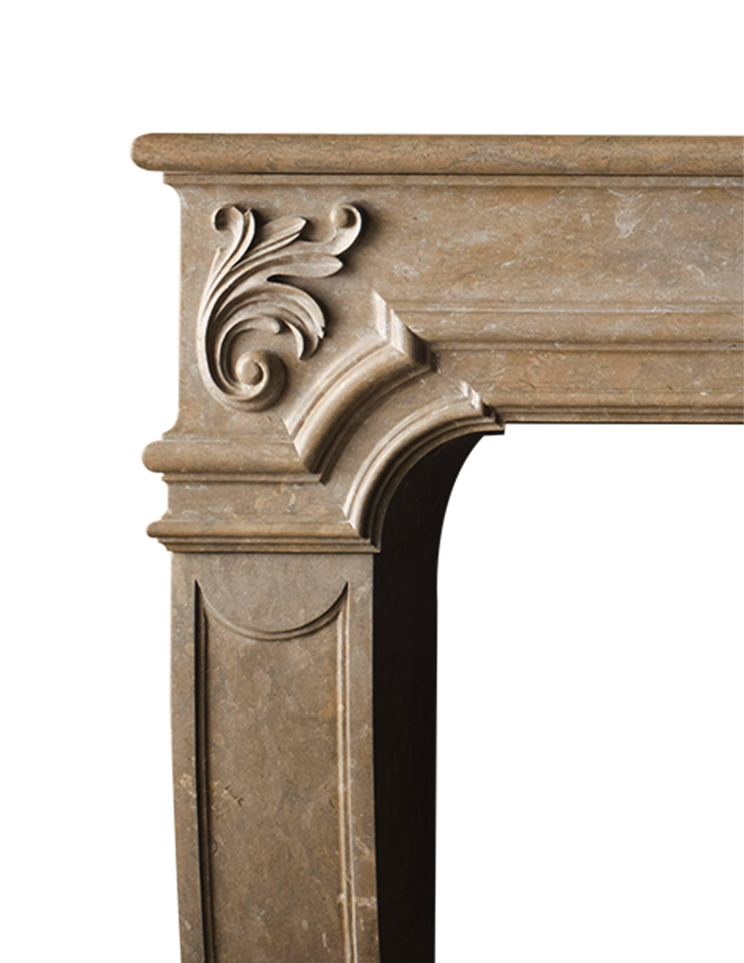 From Chesney's collaboration with Suzanne Tucker. The Antibes is inspired by the joie de vivre of the French Regency style, at once romantic and restrained. This classically proportioned and elegantly detailed mantel is available with and without